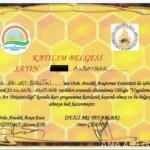 arı yetiştiricileri katılım belgesi ana arı gen tr