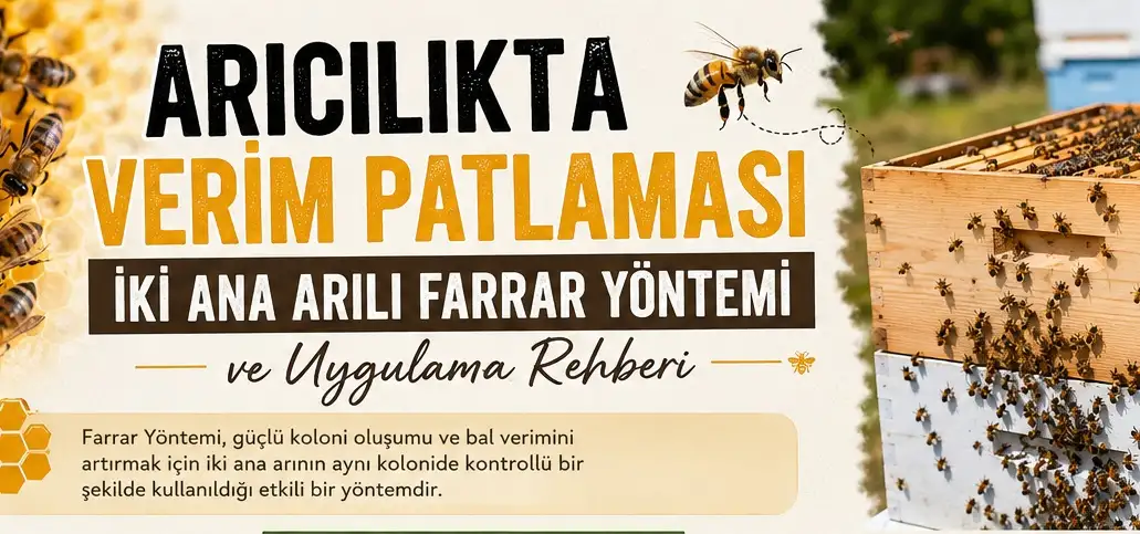 İki Ana Arılı Farrar Yöntemi 3